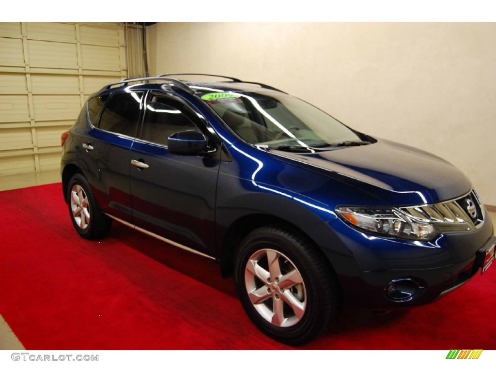2009 Murano SL - Deep Sapphire Metallic / Beige photo #1