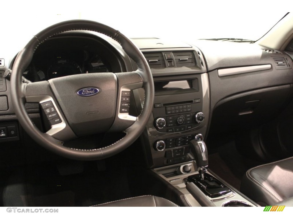 2010 Fusion Sport - Tuxedo Black Metallic / Charcoal Black/Sport Black photo #10