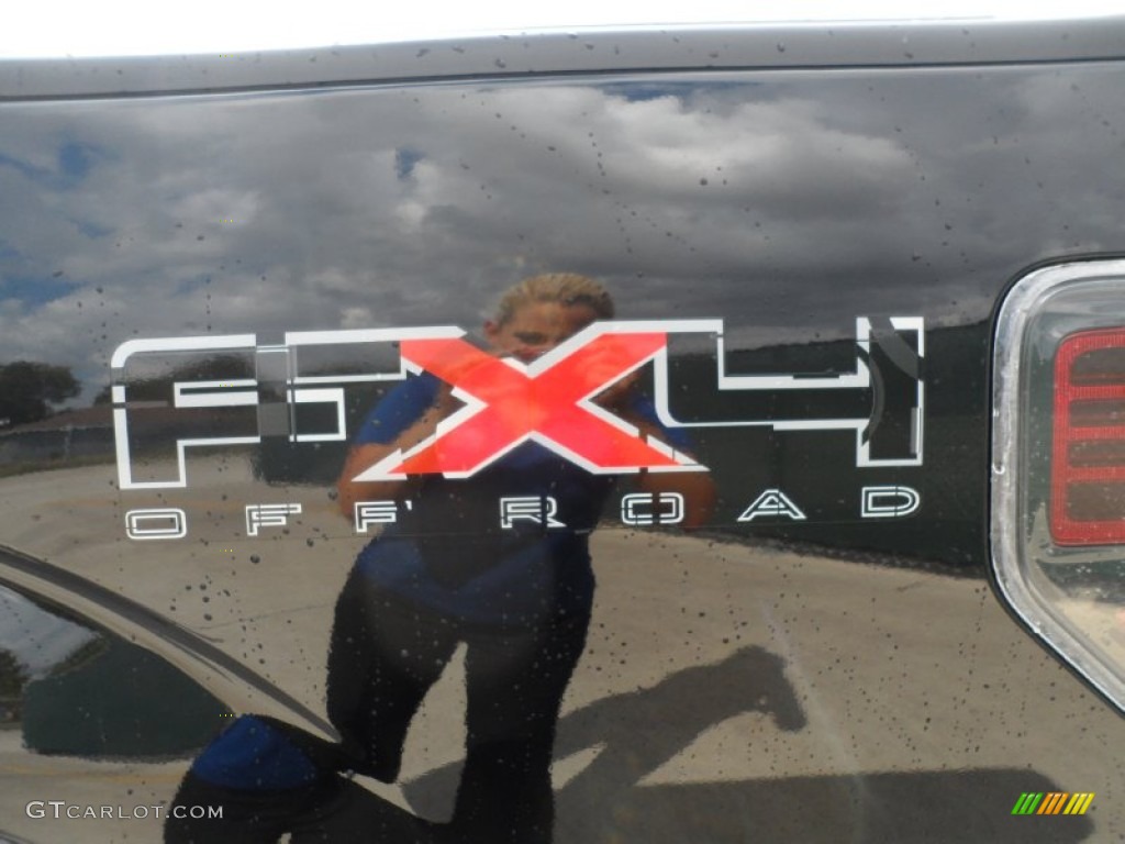 2011 F150 FX4 SuperCrew 4x4 - Ebony Black / Black photo #18