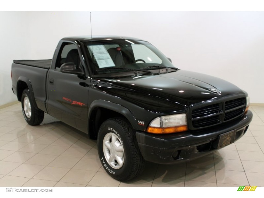 1999 Black Dodge Dakota Sport Regular Cab 55779705 Photo 17