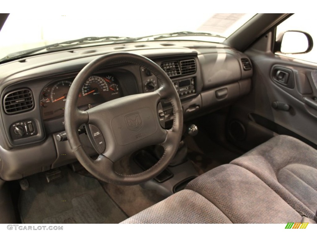 1999 Dodge Dakota Sport Regular Cab Agate Dashboard Photo #55819955