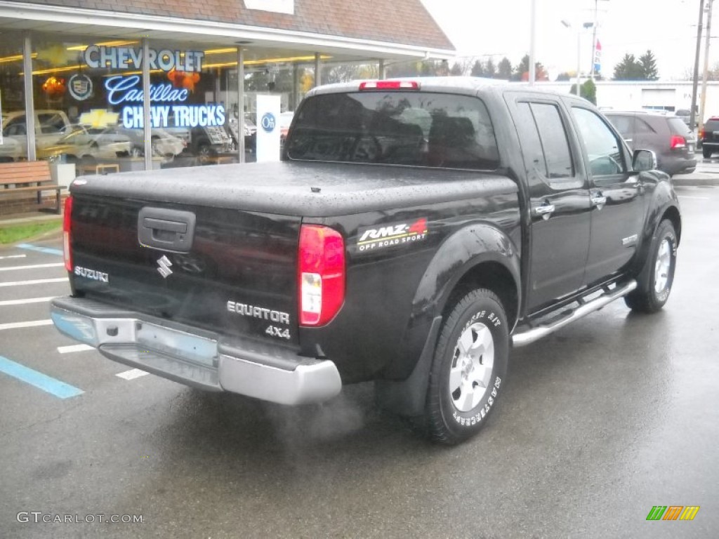 2009 Equator RMZ-4 Crew Cab 4x4 - Gunpowder Black / Graphite photo #3