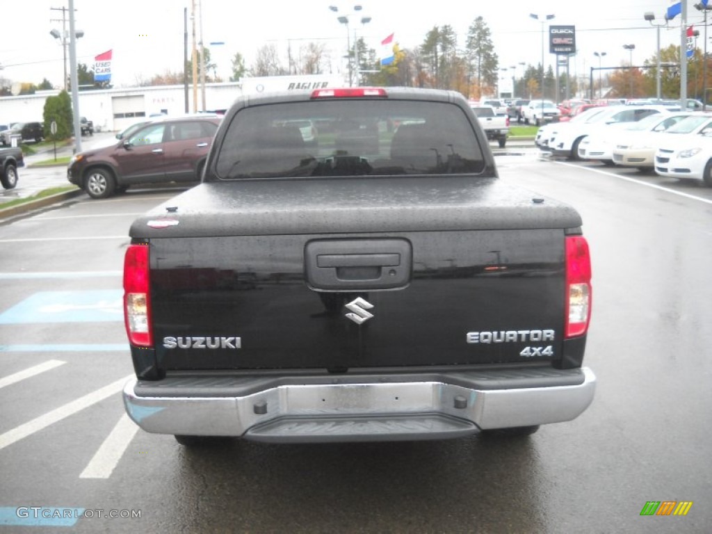 2009 Equator RMZ-4 Crew Cab 4x4 - Gunpowder Black / Graphite photo #4