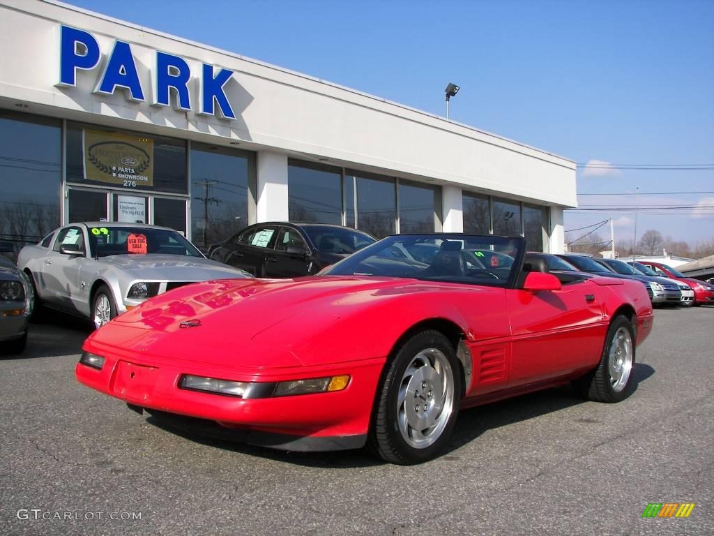 Torch Red Chevrolet Corvette