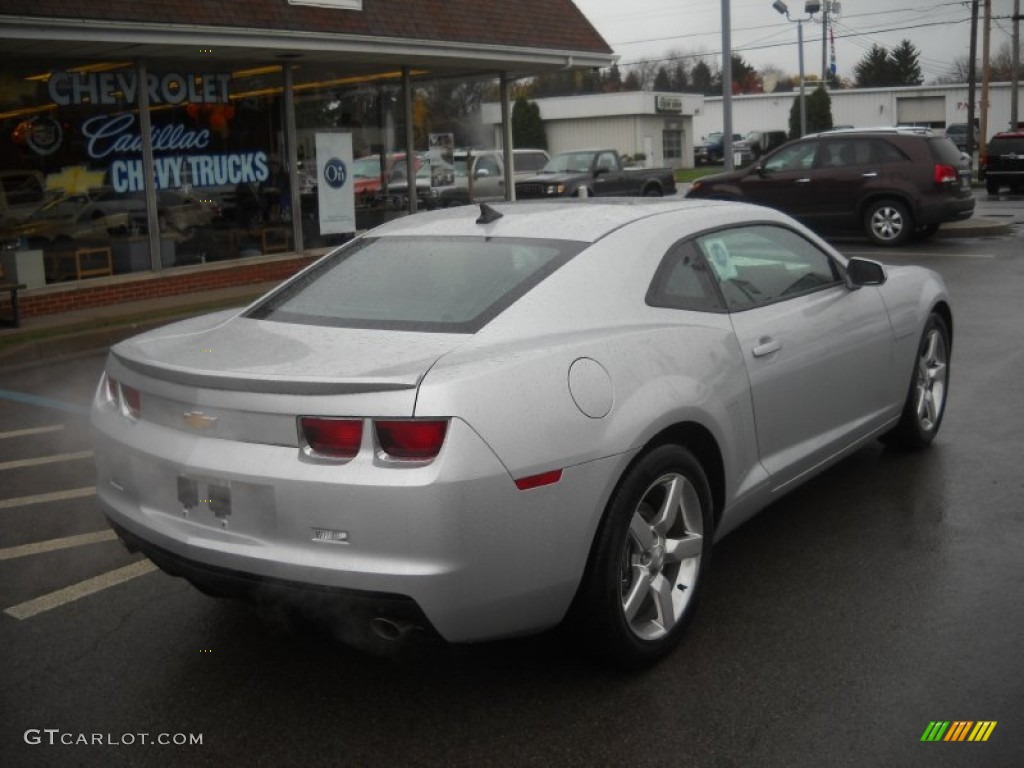 2012 Camaro LT Coupe - Silver Ice Metallic / Black photo #3