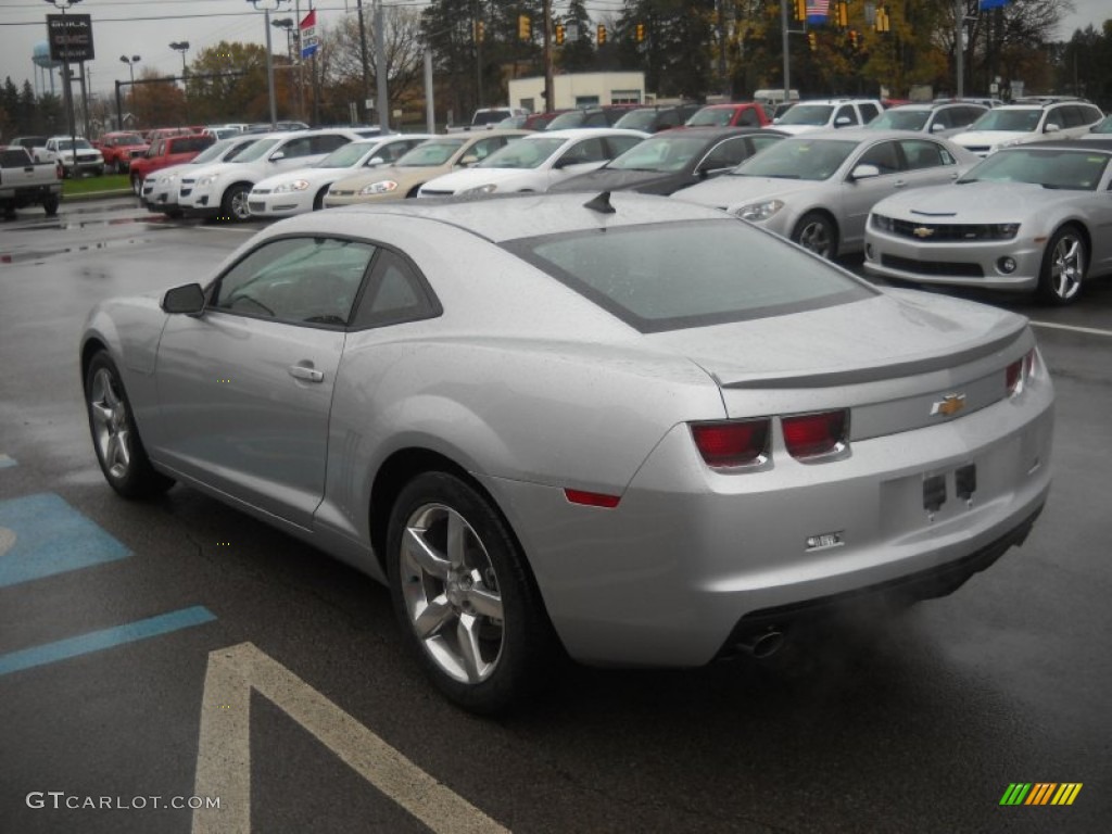 2012 Camaro LT Coupe - Silver Ice Metallic / Black photo #5