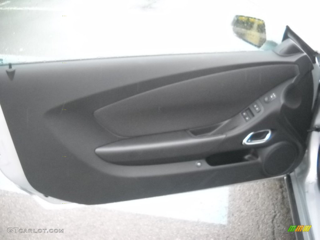 2012 Camaro LT Coupe - Silver Ice Metallic / Black photo #8