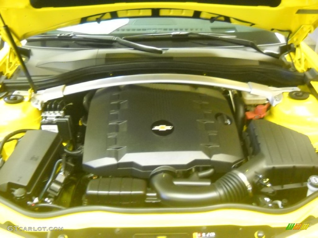 2011 Camaro LT/RS Convertible - Rally Yellow / Black photo #13