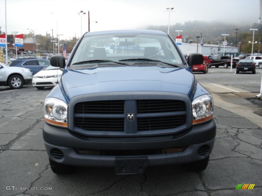 2006 Ram 1500 ST Regular Cab 4x4 - Atlantic Blue Pearl / Medium Slate Gray photo #3