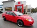 Chili Pepper Red 2007 Saturn ION 2 Quad Coupe