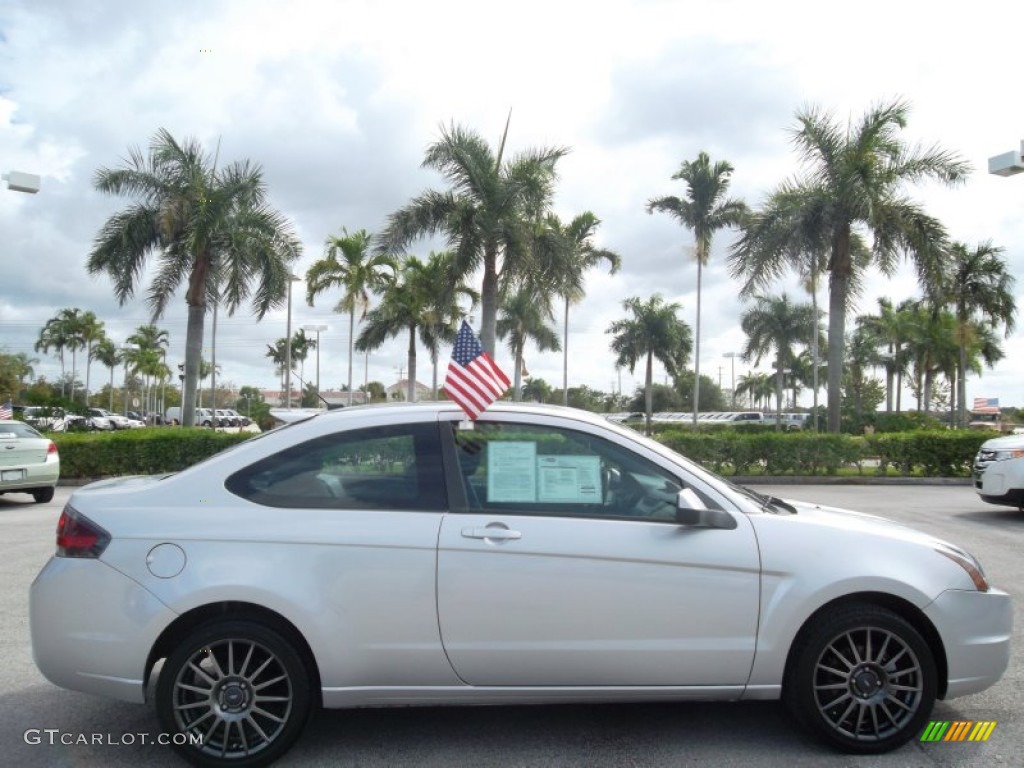 Ingot Silver Metallic 2010 Ford Focus SES Coupe Exterior Photo #55824140