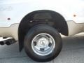 2010 White Platinum Metallic Tri-Coat Ford F350 Super Duty Lariat Crew Cab 4x4 Dually  photo #4