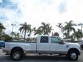 2010 White Platinum Metallic Tri-Coat Ford F350 Super Duty Lariat Crew Cab 4x4 Dually  photo #5