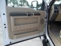 2010 White Platinum Metallic Tri-Coat Ford F350 Super Duty Lariat Crew Cab 4x4 Dually  photo #16