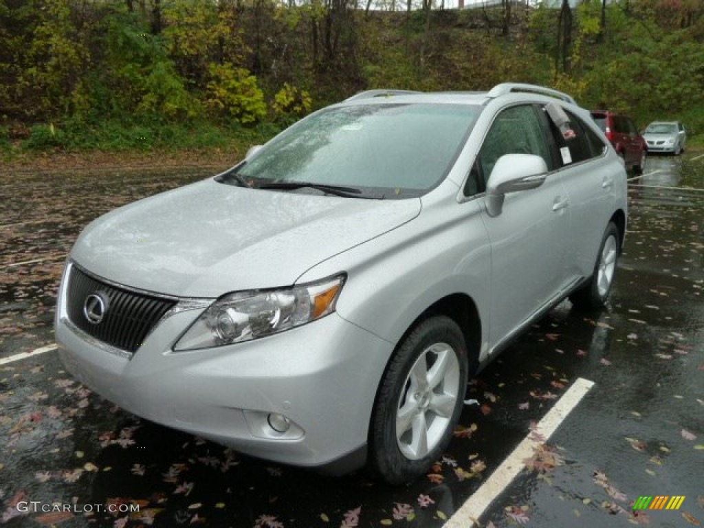 Tungsten Silver Metallic 2012 Lexus RX 350 AWD Exterior Photo #55824866