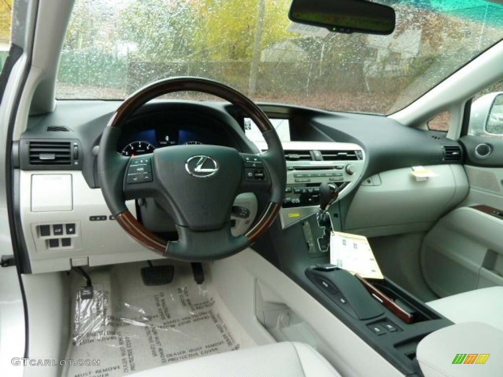 2012 Lexus RX 350 AWD Light Gray Dashboard Photo #55824903