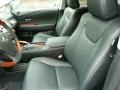 Black 2012 Lexus RX 350 AWD Interior Color