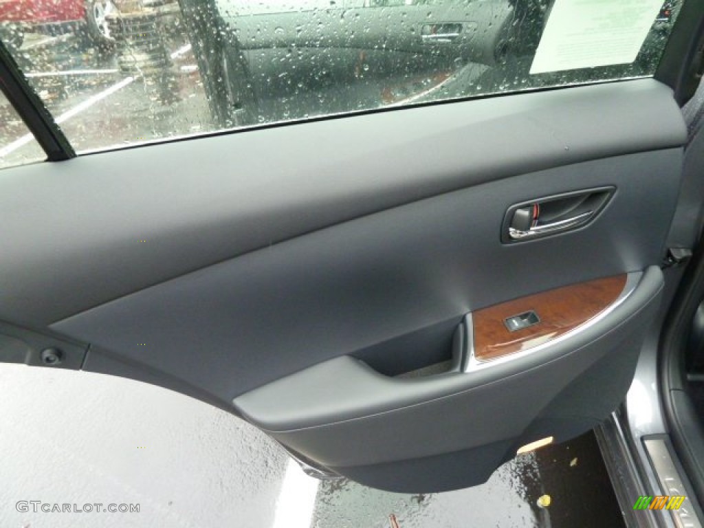 2012 Lexus ES 350 Black Door Panel Photo #55825265