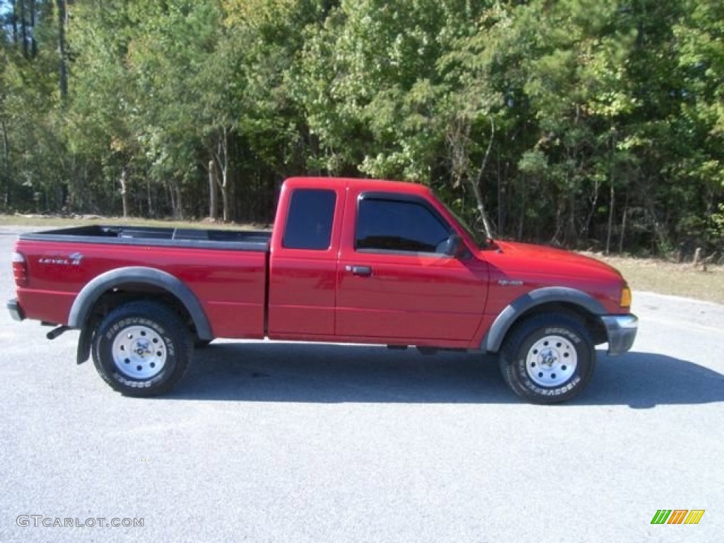 Redfire Metallic 2005 Ford Ranger FX4 Level II SuperCab 4x4 Exterior Photo #55825286