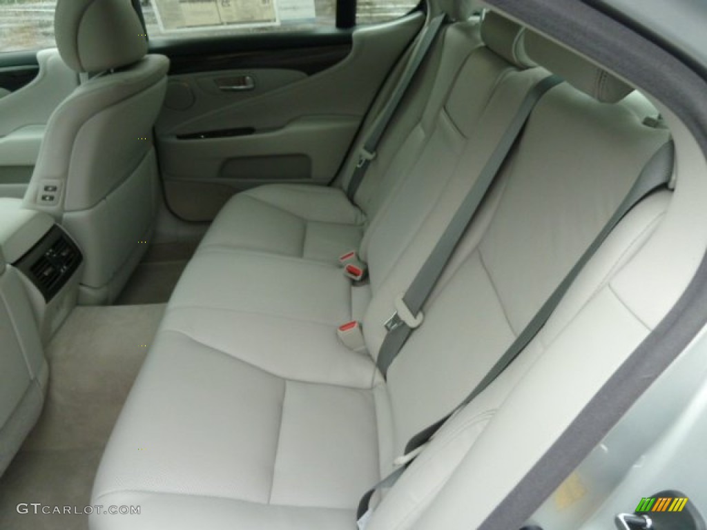 Light Gray/Dark Gray Birds-Eye Maple Interior 2012 Lexus LS 460 AWD Photo #55825424