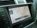 2012 Lexus LS Light Gray/Dark Gray Birds-Eye Maple Interior Navigation Photo