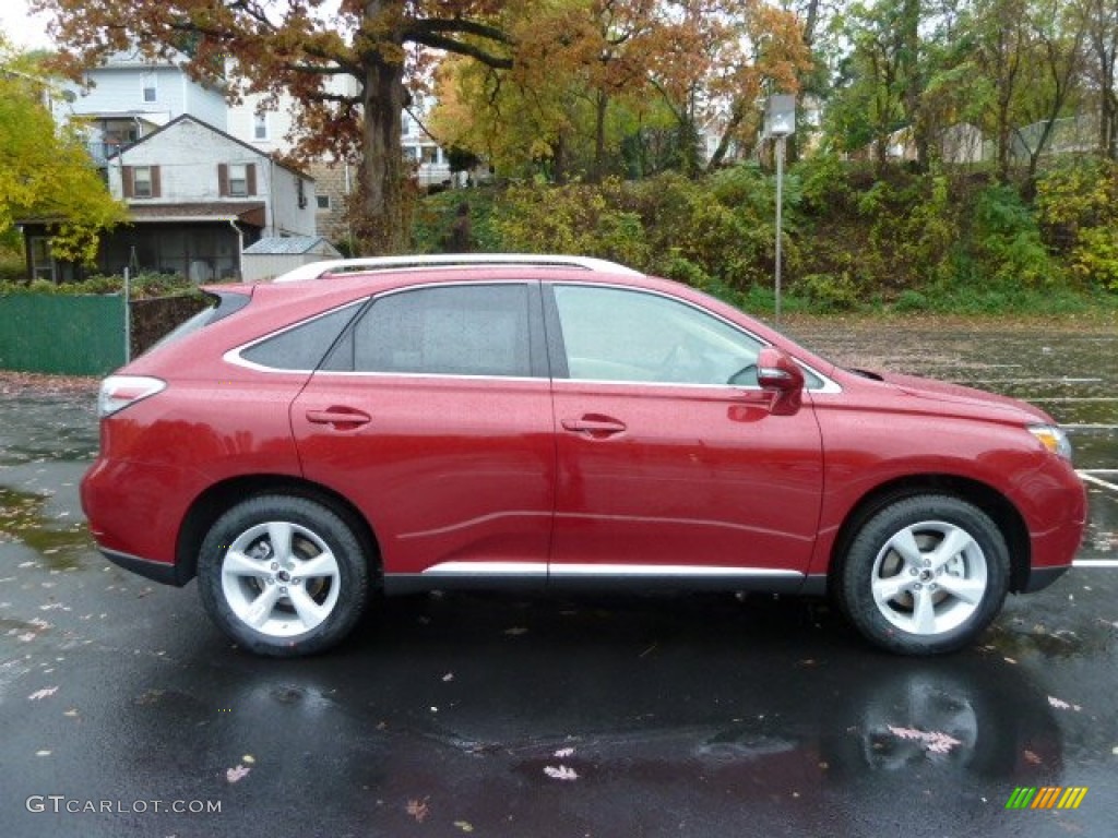 Matador Red Metallic 2012 Lexus RX 350 AWD Exterior Photo #55825559