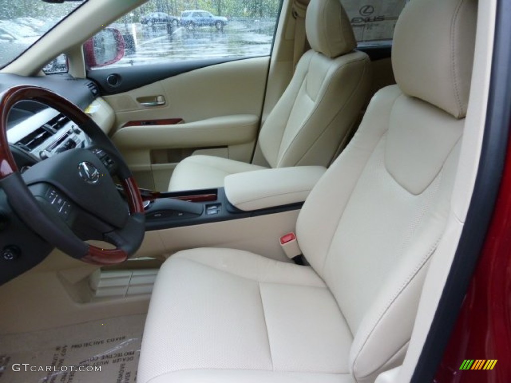 Parchment Interior 2012 Lexus RX 350 AWD Photo #55825607
