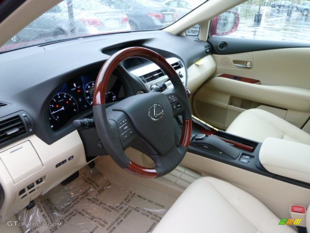 Parchment Interior 2012 Lexus RX 350 AWD Photo #55825640