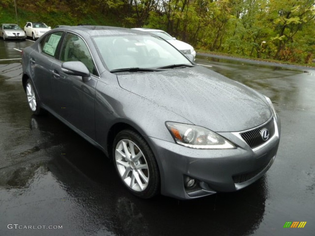Nebula Gray Pearl 2012 Lexus IS 250 AWD Exterior Photo #55825742