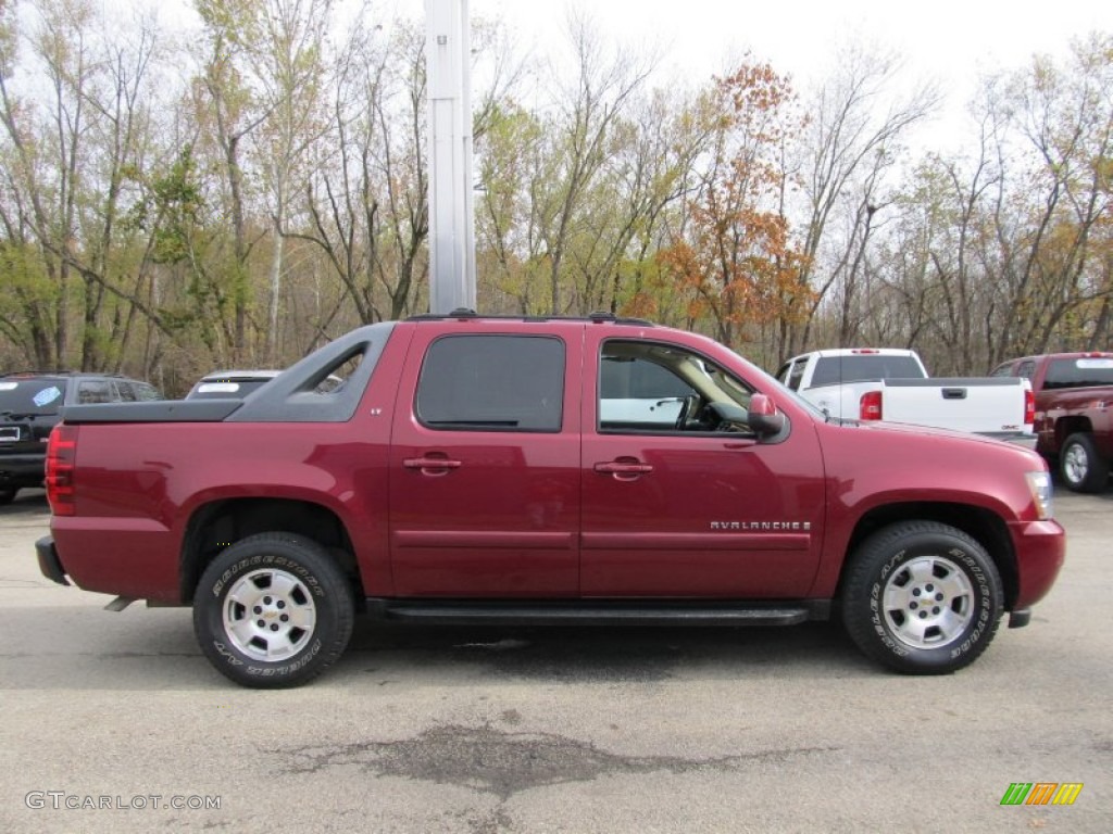 Sport Red Metallic 2007 Chevrolet Avalanche LT 4WD Exterior Photo #55825763