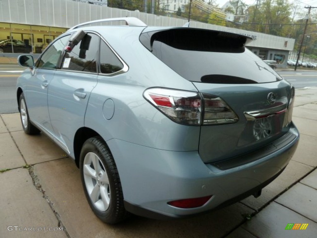 2012 RX 350 AWD - Cerulean Blue Metallic / Parchment photo #2