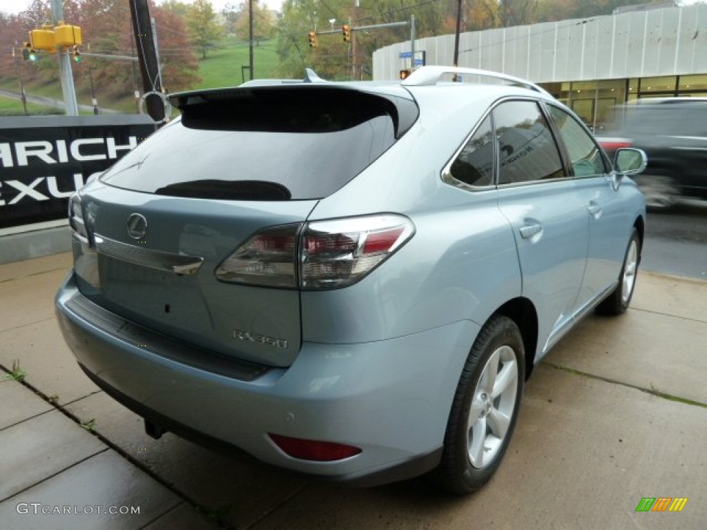 2012 RX 350 AWD - Cerulean Blue Metallic / Parchment photo #4