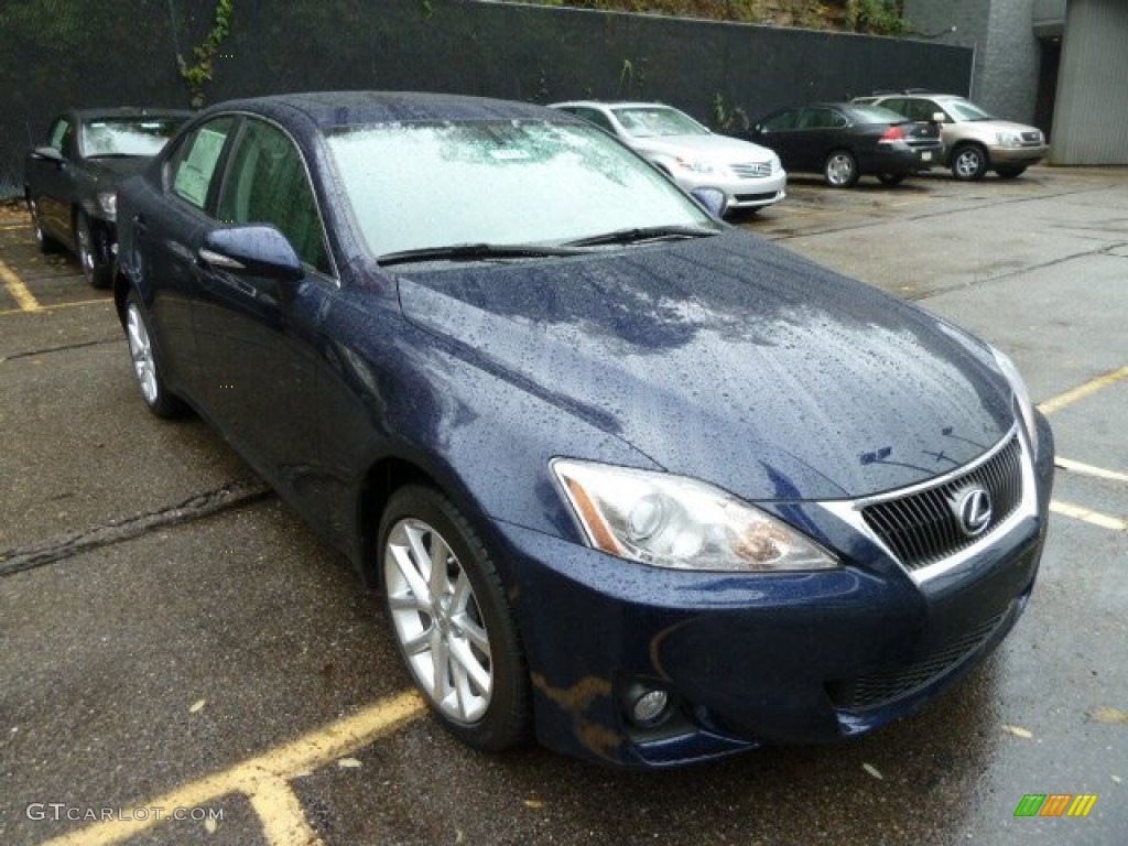 Deep Sea Blue Mica 2011 Lexus IS 250 AWD Exterior Photo #55826619