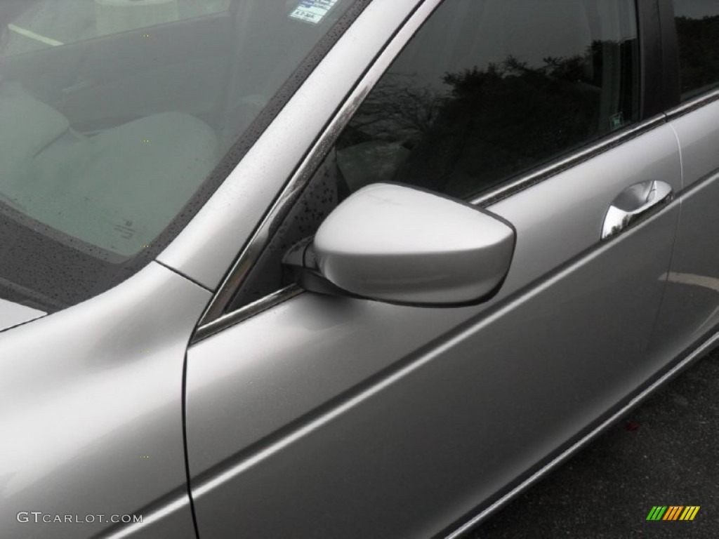2009 Accord EX V6 Sedan - Alabaster Silver Metallic / Gray photo #22