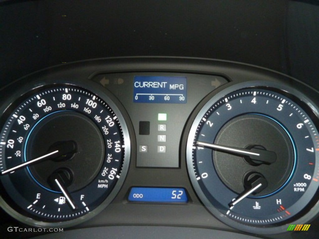 2011 Lexus IS 250 AWD Gauges Photo #55826750