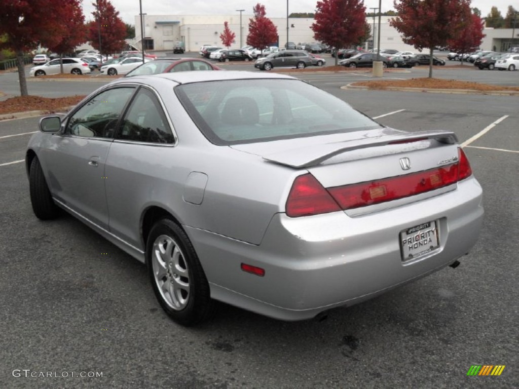 2002 Accord EX V6 Coupe - Satin Silver Metallic / Charcoal photo #2