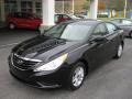 2012 Midnight Black Hyundai Sonata GLS  photo #2