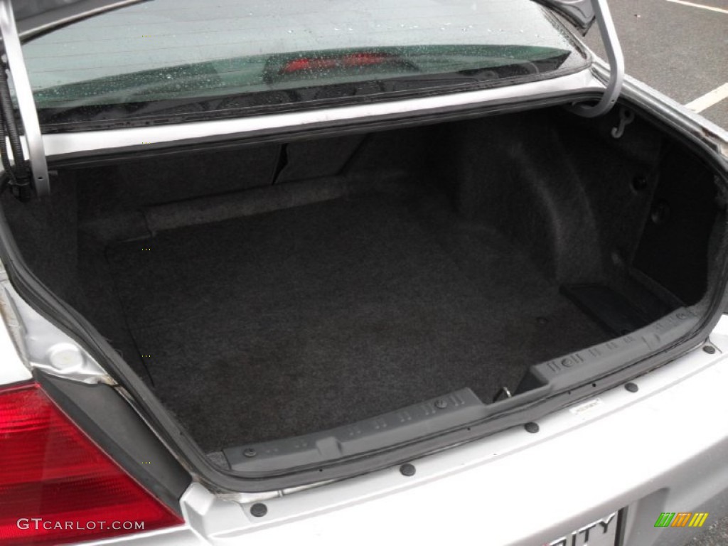 2002 Accord EX V6 Coupe - Satin Silver Metallic / Charcoal photo #14