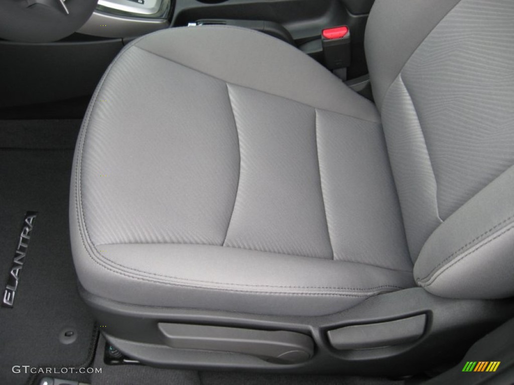 2012 Elantra GLS - Indigo Night Blue / Gray photo #14