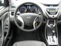 Gray 2012 Hyundai Elantra GLS Dashboard