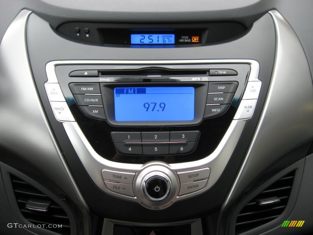 2012 Hyundai Elantra GLS Audio System Photos