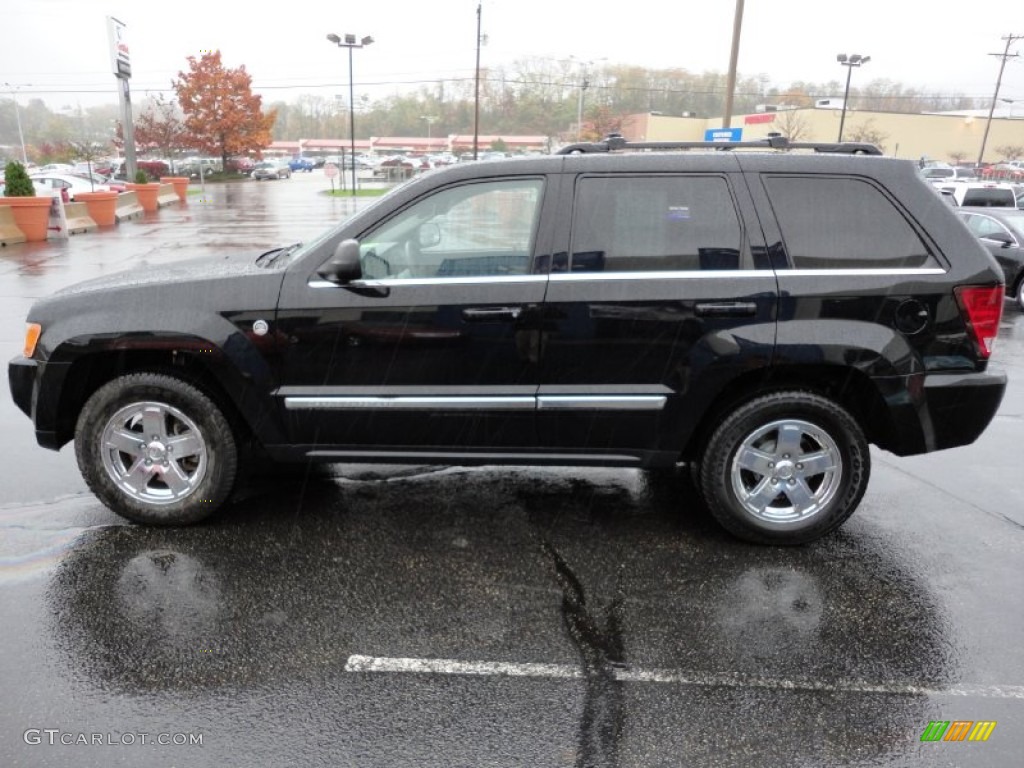 2006 Grand Cherokee Limited 4x4 - Black / Medium Slate Gray photo #4