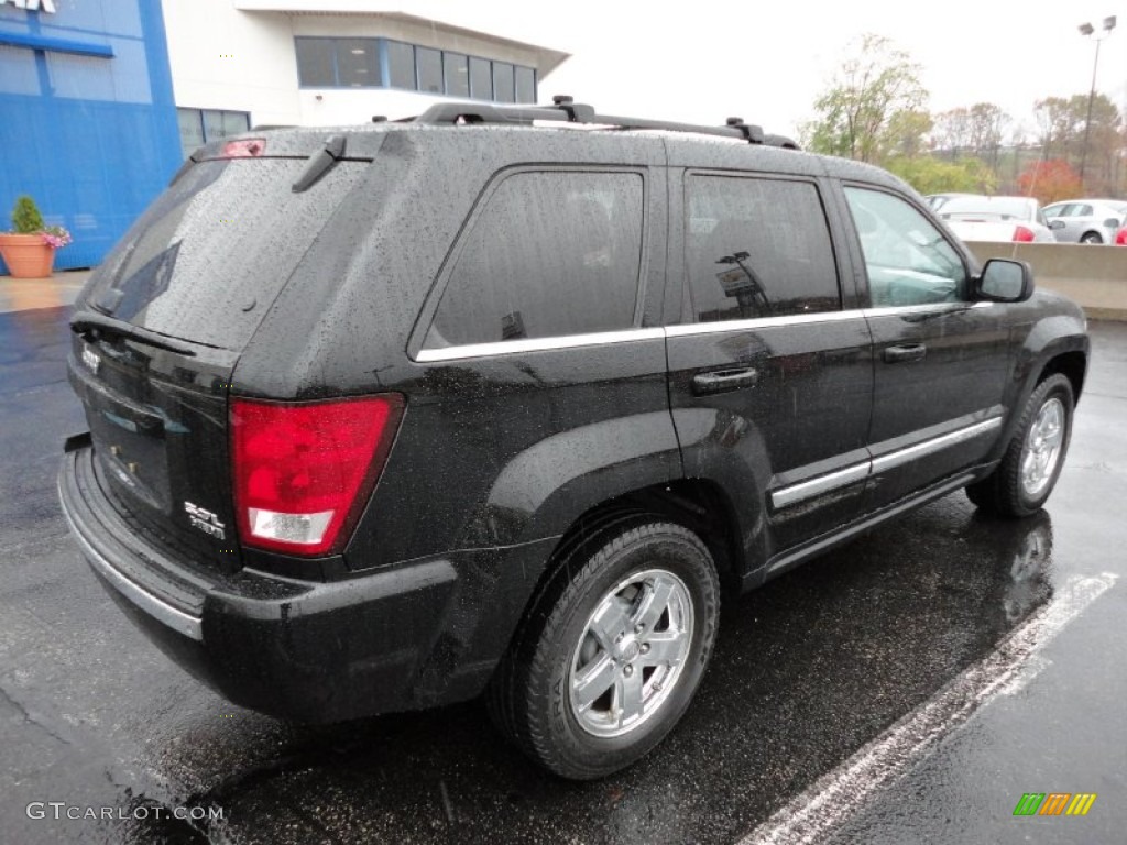 2006 Grand Cherokee Limited 4x4 - Black / Medium Slate Gray photo #7