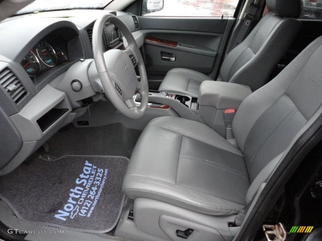 2006 Grand Cherokee Limited 4x4 - Black / Medium Slate Gray photo #10