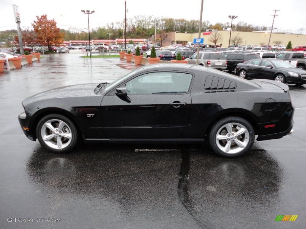 Black 2010 Ford Mustang GT Coupe Exterior Photo #55828943