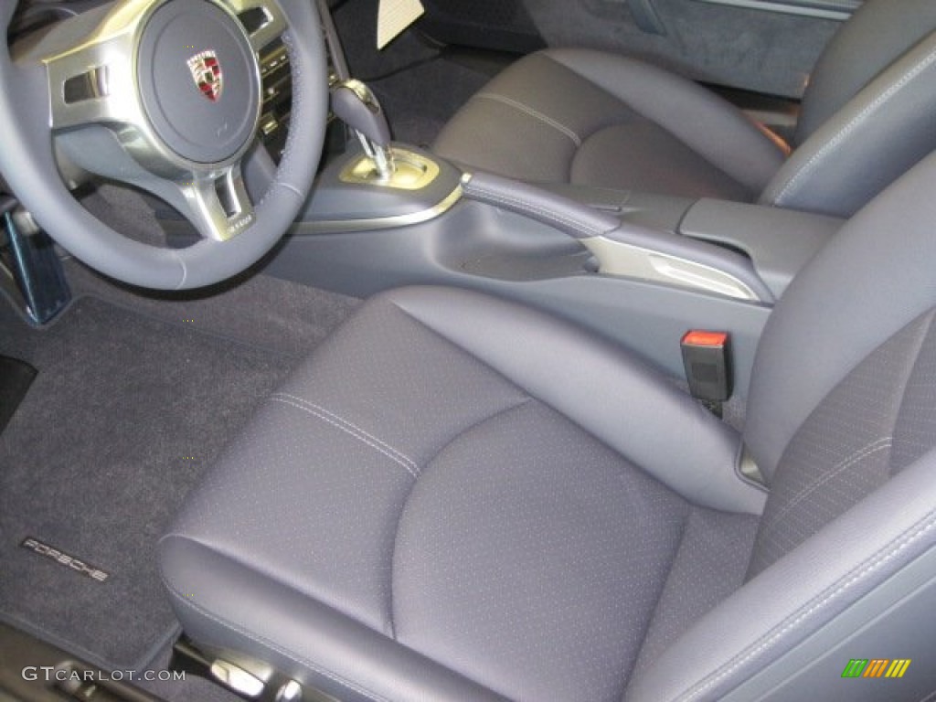 Sea Blue Interior 2011 Porsche 911 Carrera S Coupe Photo #55828976