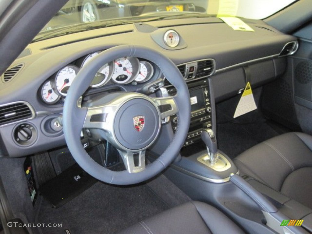 2011 Porsche 911 Carrera S Coupe Sea Blue Dashboard Photo #55828994