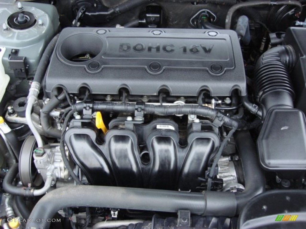 2010 Hyundai Sonata Limited 2.4 Liter DOHC 16-Valve CVVT 4 Cylinder Engine Photo #55829122