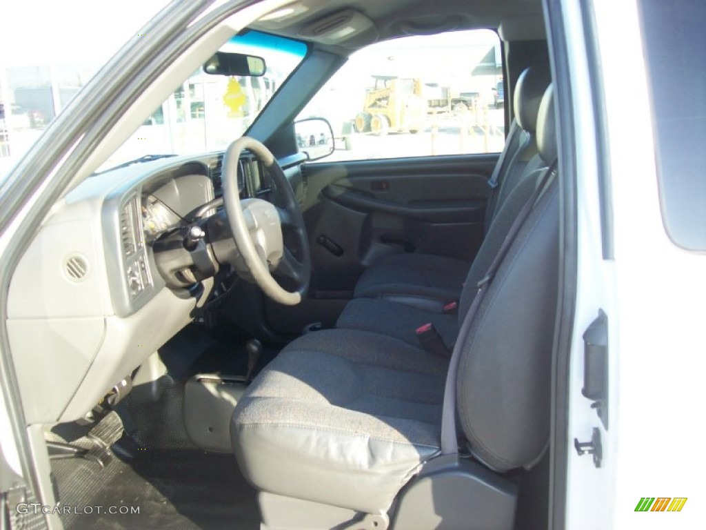 2003 Silverado 2500HD LS Extended Cab 4x4 - Summit White / Dark Charcoal photo #3