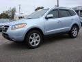 2008 Silver Blue Hyundai Santa Fe Limited  photo #2